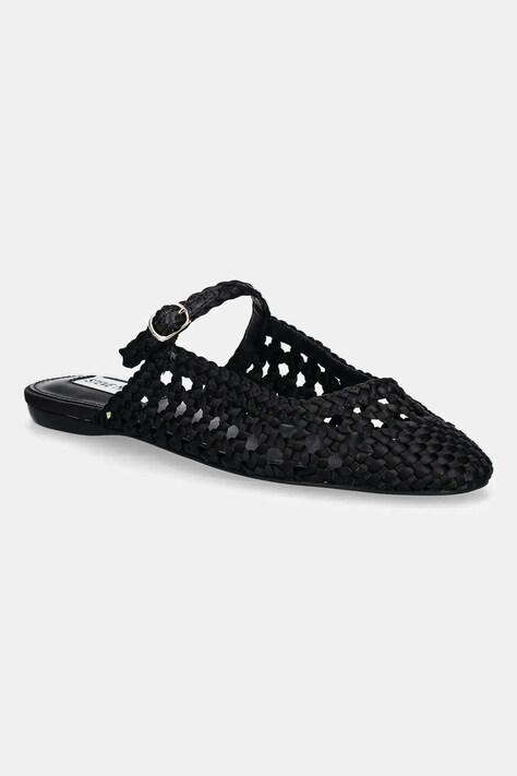 Šľapky Steve Madden Glennie čierna farba, SM11003841