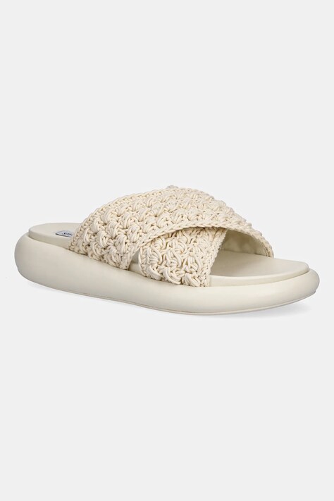 Steve Madden papuci Guideline culoarea bej, cu platforma, SM11003828