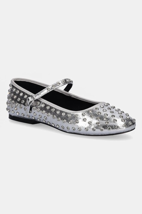 Steve Madden balerini Vinetta-R culoarea argintiu, SM11003147
