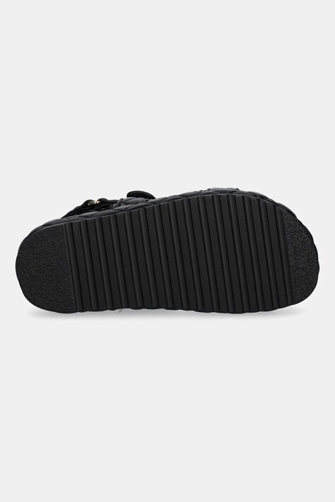 Шкіряні сандалі Steve Madden Bigmona — SS25-OBD1P4, чорний — фото 5