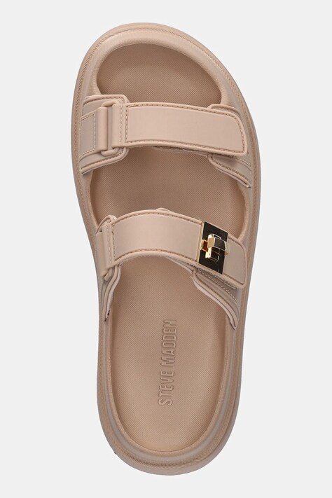 Шльопанці Steve Madden Bigschmona-J — SS25-OBD1P6, бежевий — фото 4