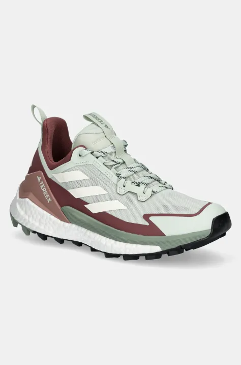 Topánky adidas TERREX Free Hiker 2 Low dámske, zelená farba, IH3745