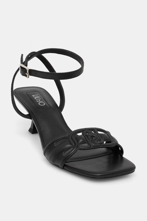Liu Jo stilettos de piele SIDNEY 03 culoarea negru, SA5141P006222222