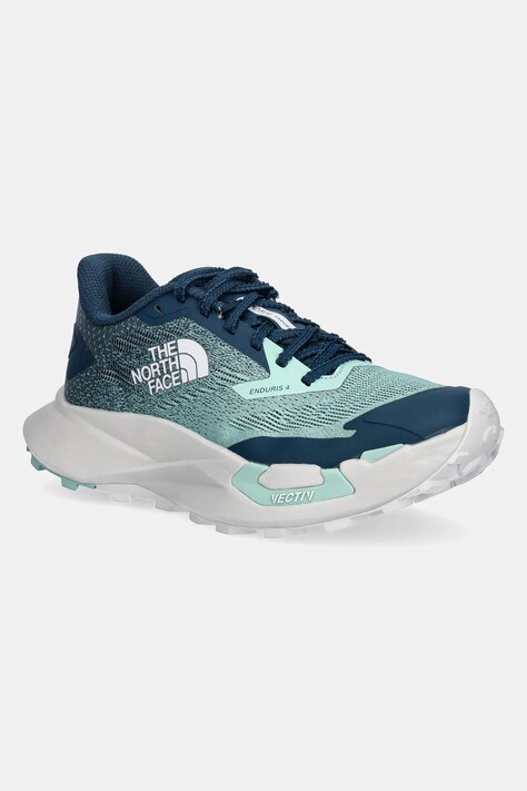 The North Face pantofi Vectiv Enduris 4 femei, culoarea turcoaz, NF0A8AEQ6R81