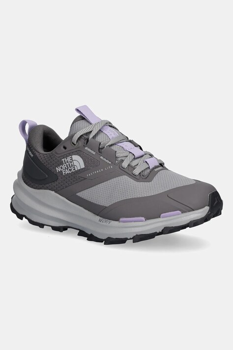 The North Face pantofi Vectiv Fastpack Lite WP femei, culoarea gri, NF0A8AFCCIR1