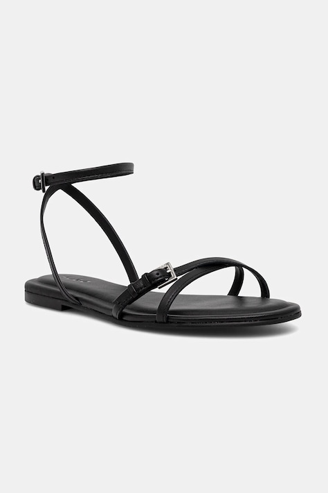 HUGO sandali in pelle Tayna donna colore nero 50542093