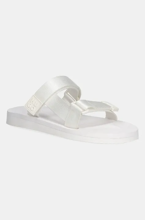 HUGO ciabatte slide Zaralyn colore bianco 50542073