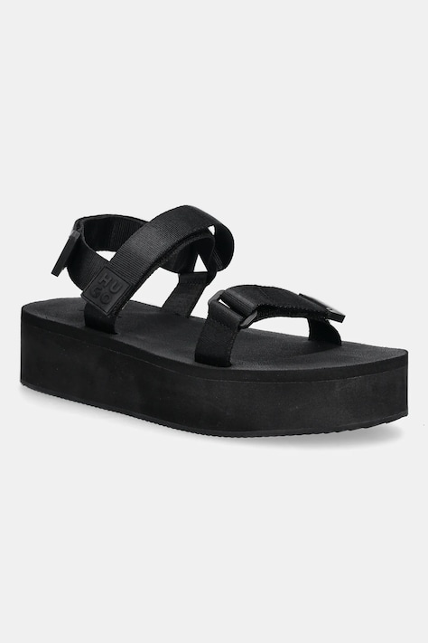 HUGO sandali Zaralyn colore nero 50542082