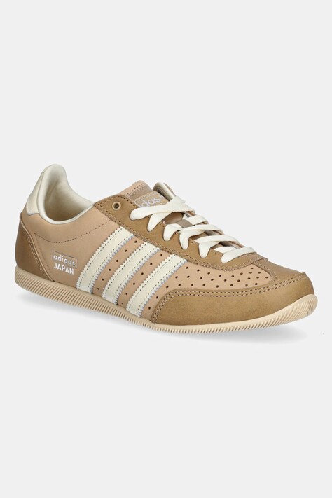 Tenisice od nubuk kože adidas Originals Japan W za žene, boja: bež, JS0253