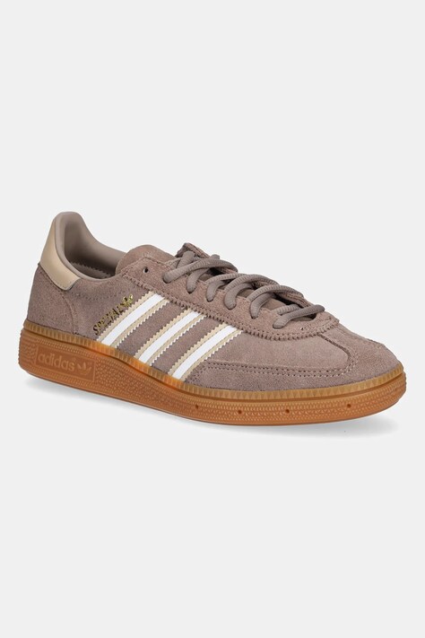 adidas Originals sneakers din piele intoarsă HANDBALL SPEZIAL culoarea maro, JI0453