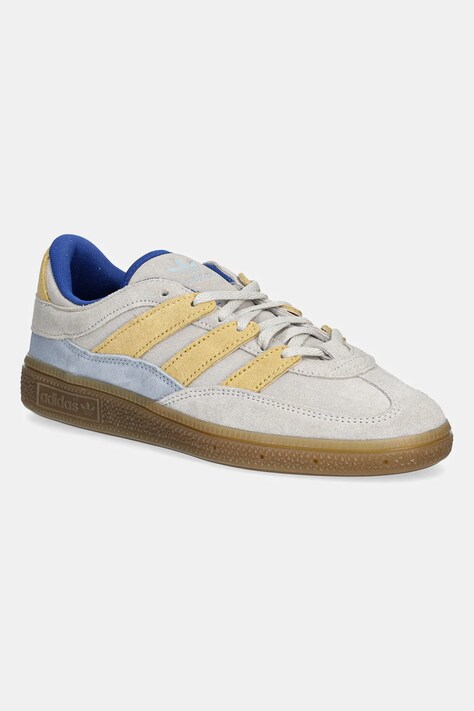 Велурени маратонки adidas Originals Handball Spezial ST W в сиво JI2606