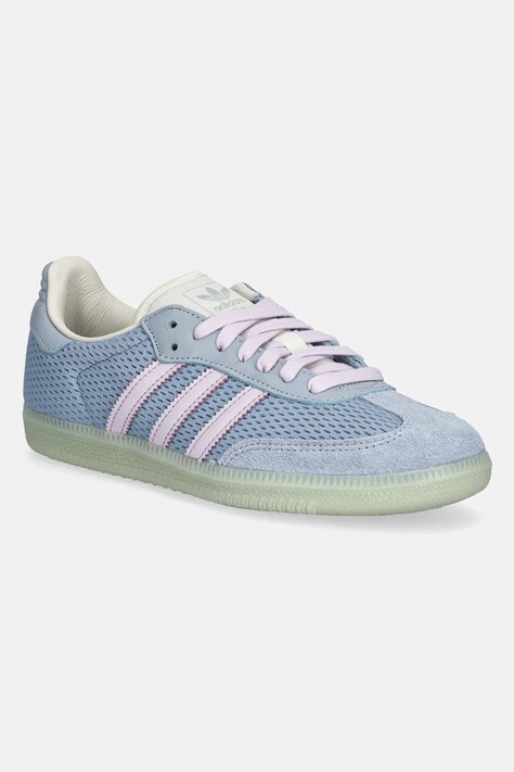 adidas Originals sneakersy Samba OG damskie kolor niebieski JI3178