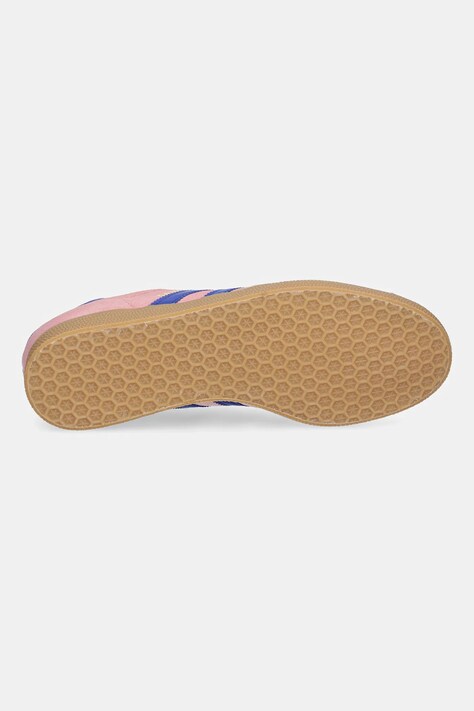 Замшеві кросівки adidas Originals Gazelle — SS25-OBD253, рожевий — фото 5