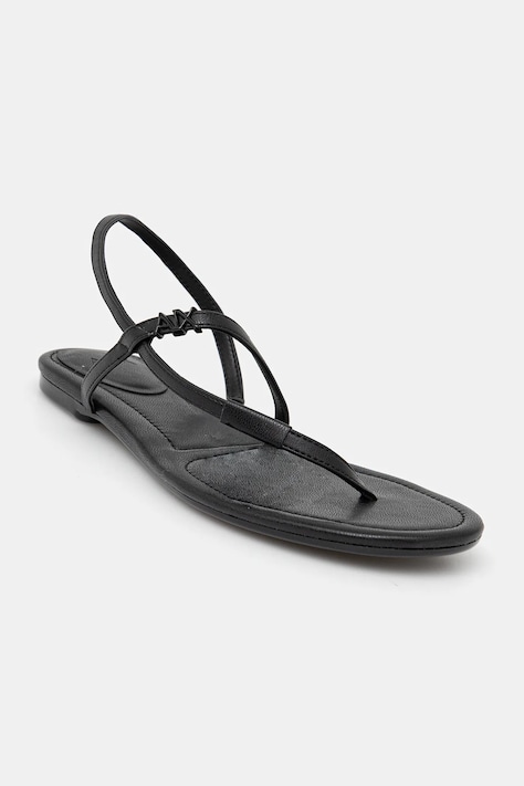 Sandále Armani Exchange čierna farba, XDP057 XV841 00002