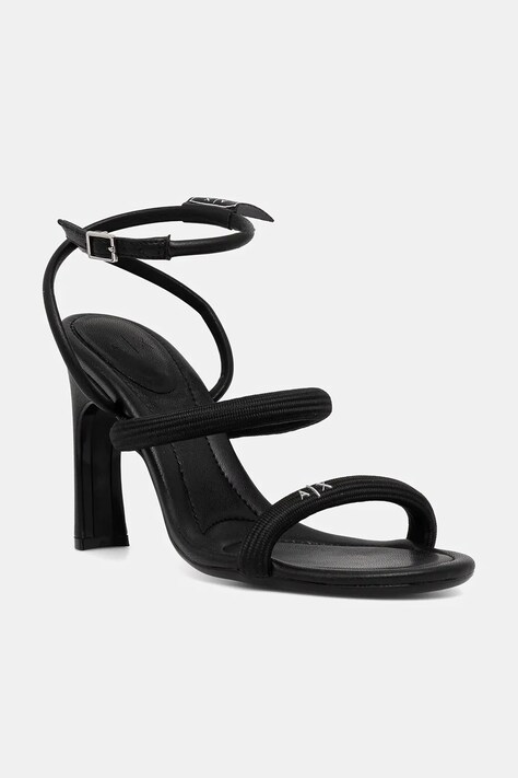 Sandály Armani Exchange černá barva, XDP059 XV925 00002