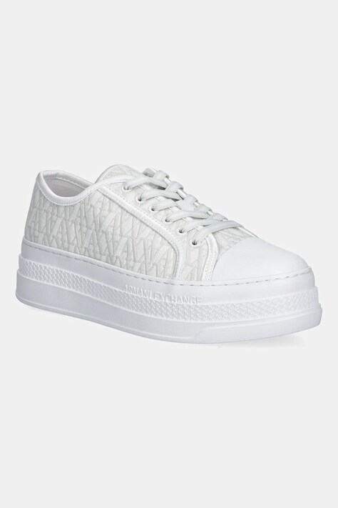 Sneakers boty Armani Exchange bílá barva, XDX180 XV931 U606