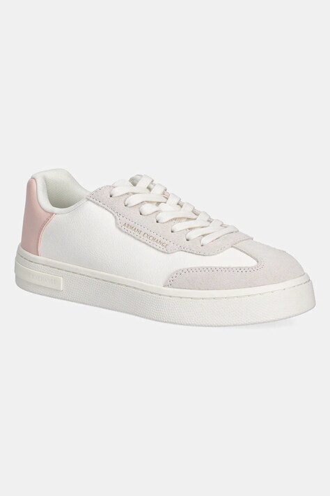 Armani Exchange sneakers femei, culoarea alb, XDX181 XV932 U609