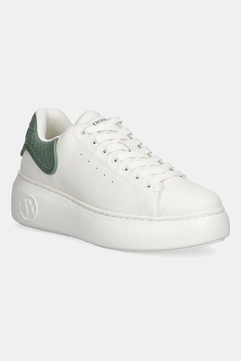 Armani Exchange sneakers culoarea alb, XDX188 XV937 U604