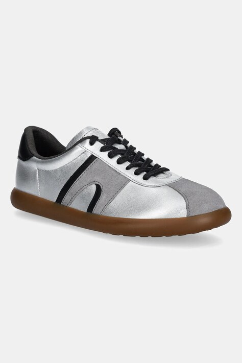 Camper sneakers din piele Pelotas Soller femei, culoarea argintiu, K201608-012