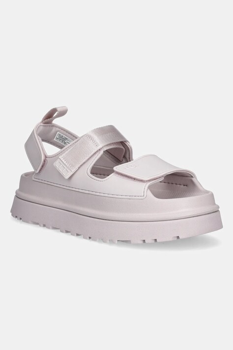 UGG sandale Goldenglow femei, culoarea roz, cu platforma, 1152685-BYF