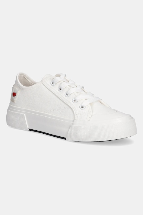Love Moschino scarpe da ginnastica colore bianco JA15012G0MJP0100