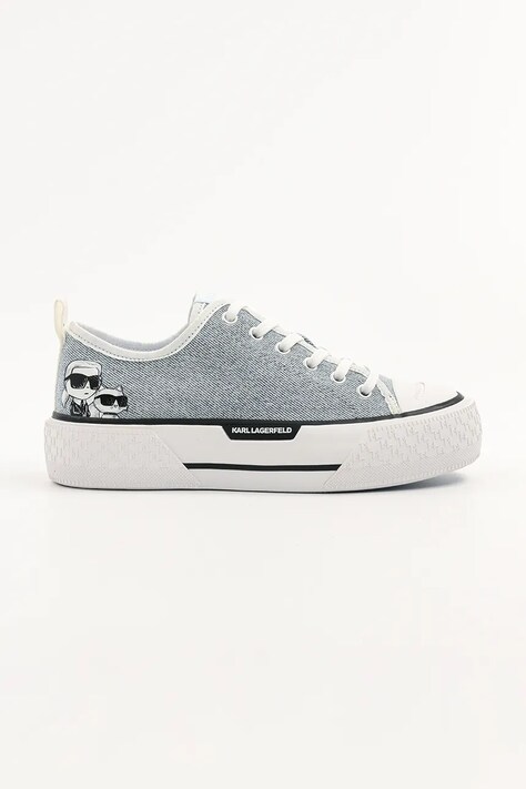 Karl Lagerfeld scarpe da ginnastica KAMPUS MAX III colore blu KL60614T