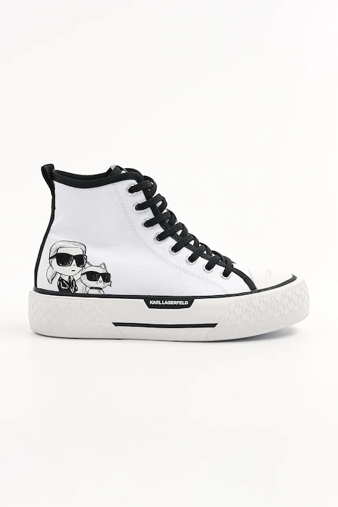 Tenisky Karl Lagerfeld KAMPUS MAX III biela farba, KL60654T