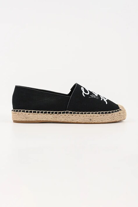 Karl Lagerfeld espadrile KAMINI DUO culoarea negru, KL81125