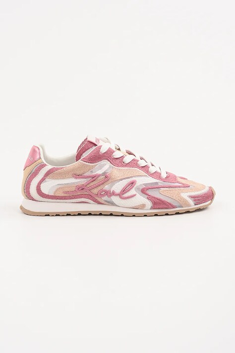 Karl Lagerfeld sneakers VENUS femei, culoarea roz, KL65925