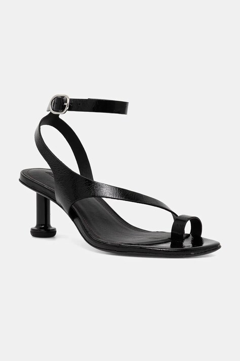 Alohas sandale de piele Miquela culoarea negru, S100792-01
