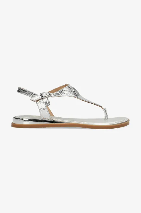 Mexx sandali in pelle NYOBI PARADISE donna colore argento MI001607551W