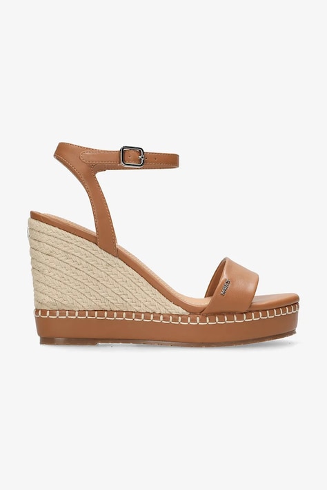 Sandály Mexx RICKY PALACE oranžová barva, na platformě, MI001601251W