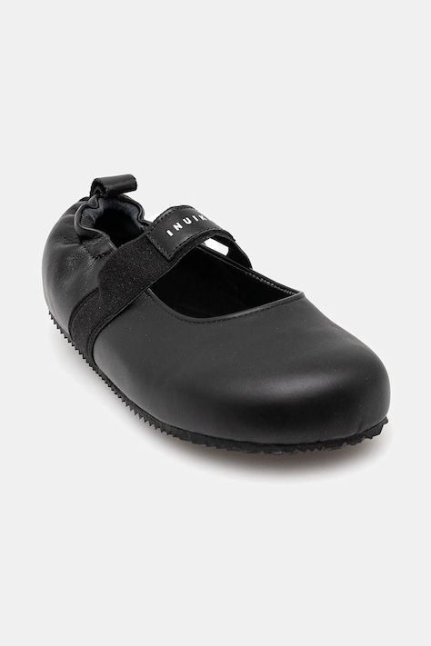 Inuikii balerini de piele Molly culoarea negru, 1013.003.0041.000 / 70104-491
