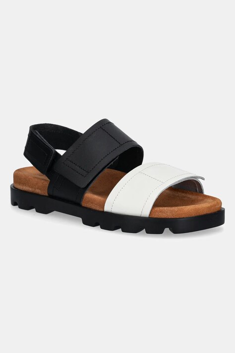 Camper sandale de piele Brutus Sandal femei, culoarea negru, K201323-018