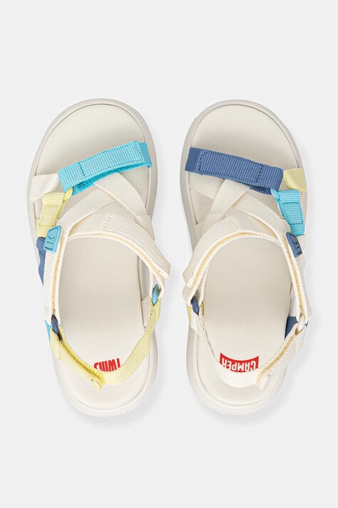 Camper sandale Twins femei, culoarea alb, K201773-003