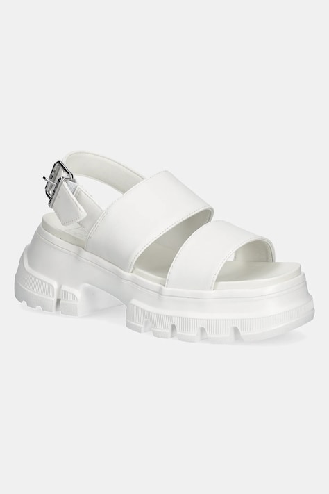 Сандалии Tommy Jeans CHUNKY CITY SANDAL женские цвет белый на платформе EN0EN02750