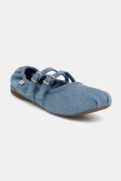 Tommy Jeans balerini BALLERINA DENIM EN0EN02782
