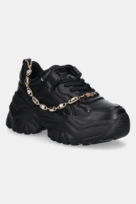 Sneakers boty Buffalo Bliss Chain černá barva, 1636294-BLK