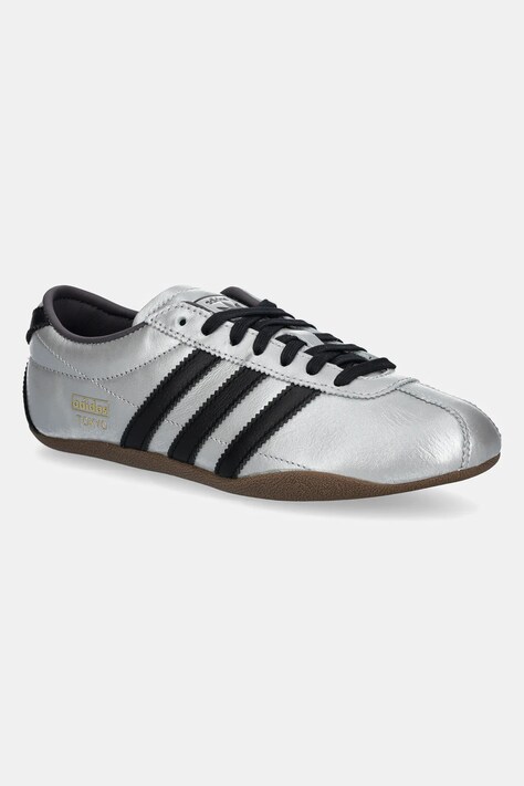 adidas Originals leather sneakers Tokyo Decon women's silver color JQ3024