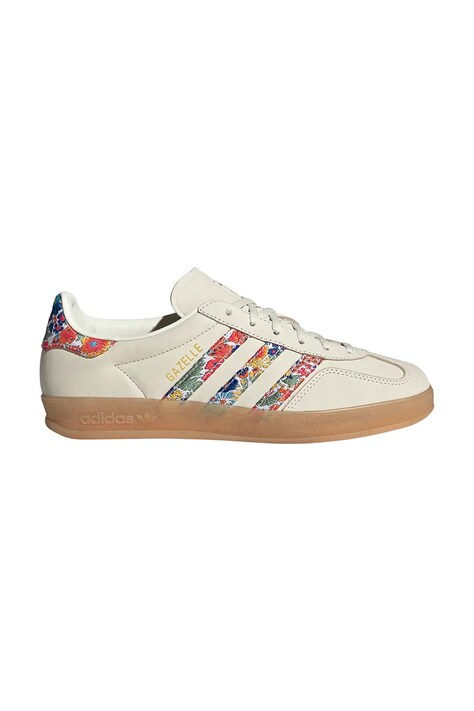 Кросівки adidas Originals x Liberty London Gazelle Indoor жіночі колір бежевий JH7370