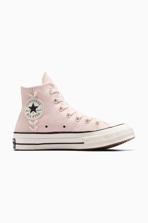 Πάνινα παπούτσια Converse Chuck 70 χρώμα: ροζ, A10670C