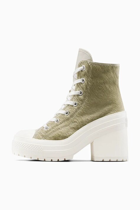 Кеди Converse Chuck 70 De Luxe Heel Pony Hair — фото 5