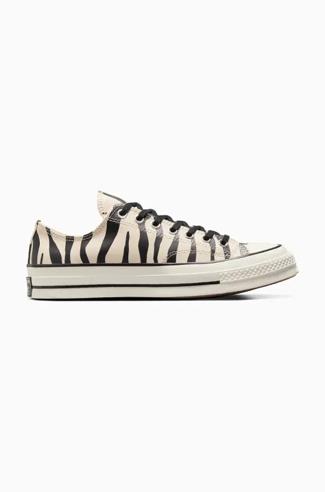 Converse tenisi Chuck 70 culoarea alb, A13438C