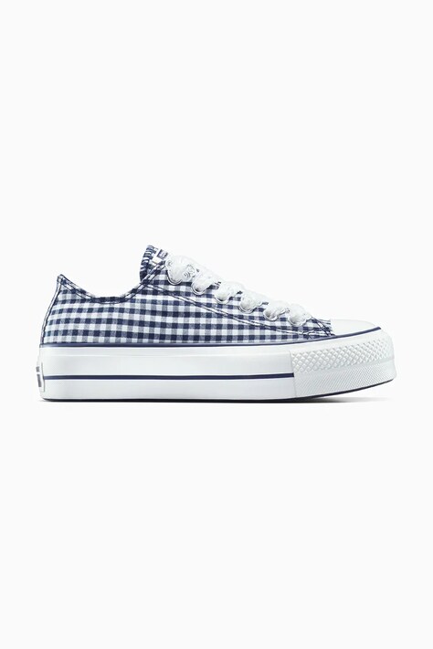 Tenisky Converse Chuck Taylor All Star Lift tmavomodrá barva, A13664C