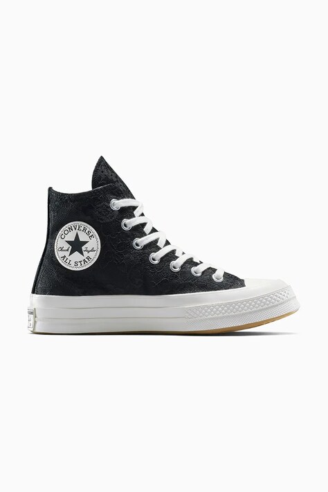 Converse tenisi Chuck  Lace culoarea negru, A13665C