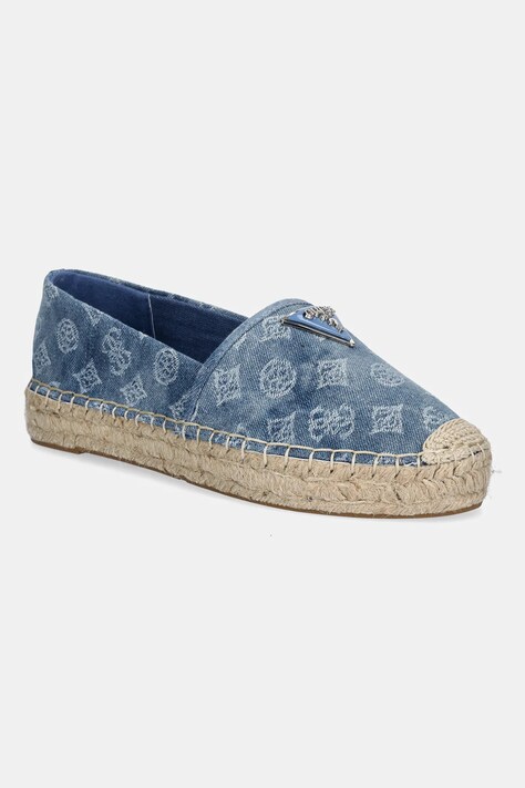 Espadrilky Guess JOLANDON modrá barva, FLJDNN DEN14