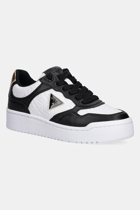 Tenisky Guess MIRAM6 černá barva, FLJMI6 FAL12