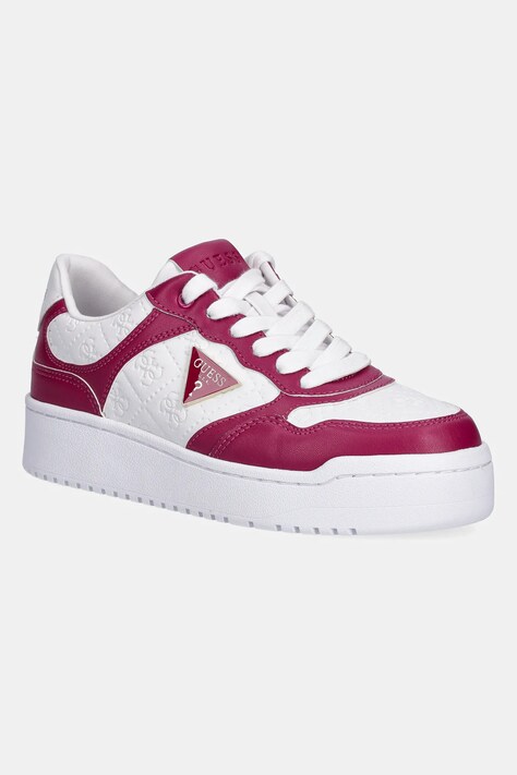 Guess sneakers MIRAM6 femei, culoarea roz, FLJMI6 FAL12