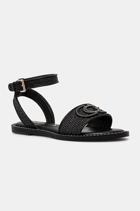 Guess sandały SIYONA damskie kolor czarny FLJSIY FAB03