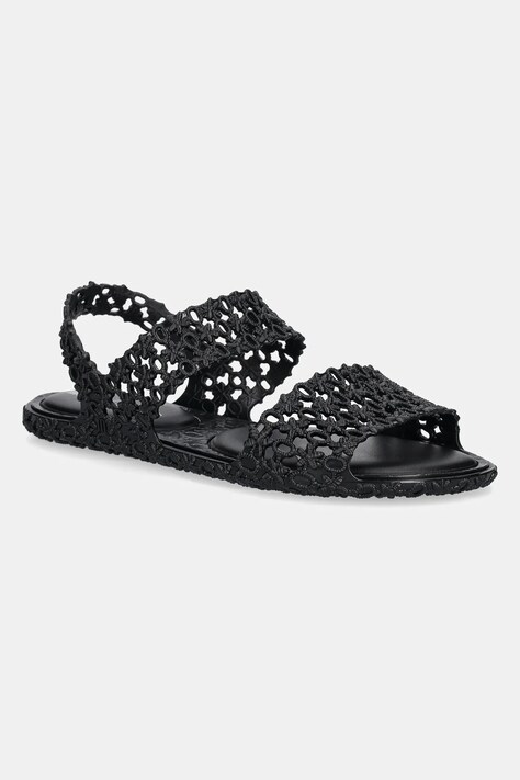 Σανδάλια Melissa MELISSA PANC SANDAL + ISABELA CAPETO χρώμα: μαύρο, M.33440.54143